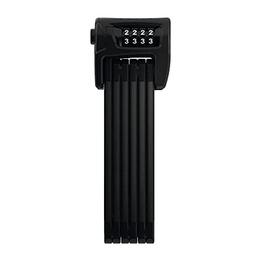 ABUS Bordo Combo 6100/90 SH folding lock with bracket - hardened steel bicycle lock - with combination lock, security level 9-90 cm - black on sale